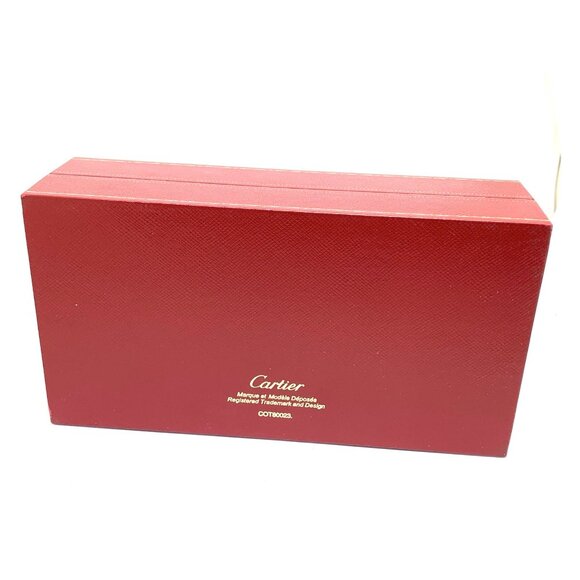 Cartier Glasses Sunglasses Hard Case Red Presentation Box Empty COT80023. - Picture 10 of 12